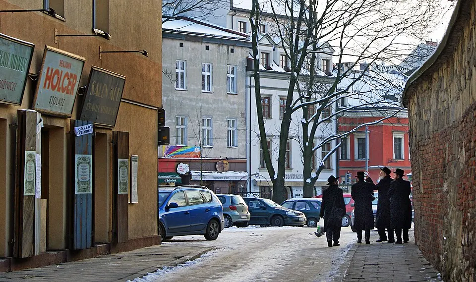 Kazimierz 的 Szeroka 街